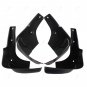 4Pcs Black Front and Rear Splash Guard Mud Flaps For Lexus RX330 RX350 2004-2009