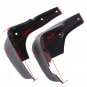 4Pcs Black Front and Rear Splash Guard Mud Flaps For Lexus RX330 RX350 2004-2009