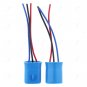 2Pcs 9007 Headlight Conversion Harness Wire Adapter Converter For Ford Decoder