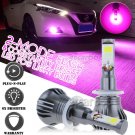 2x Pink Purple 881 LED High Power Fog Driving Light Bulbs 12V-24V 5200LM Bright