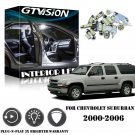 20x Bright White LED Interior Light Package Kit For Chevrolet Suburban 2000-2006