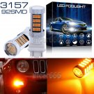 2X 92SMD LED Turn Signal Light 3157 Amber Bulb For Ford Explorer Sport Trac 12V