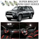 5050 SMD White LED Interior Lights Package Kit For 2016-2017 4Runner Toyota 17pc