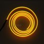 2M Yellow EL Wire Car Interior Unique Decor Fluorescent Strip Neon Cold light