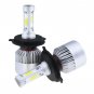 2x High Power H4 9003 LED Headlight Bulb for Motorcycle 6000K Bright Xenon White