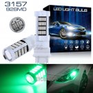2pcs 92SMD Green 3157 T25 LED For Jeep Grand Cherokee Daytime Running Lights DRL