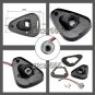 5x Smoke Cab Roof Marker Light Kit + Red LED X5 for 99-16 Ford Super Duty Pickup