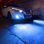 9005 9145 H10 High Power LED Fog Driving DRL Light Bulb Dual Color w/ Flash Mode