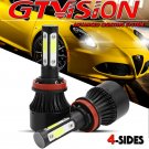 1900W LED Headlight Kit Bulb H11 6000K Low Beam Fit for 2003 - 2009 Lexus GX470