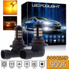 2pcs NEW 9006 HB4 30SMD 3000K Yellow High Power LED Fog Light Driving Bulbs DRL
