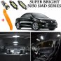 12 x Canbus White Interior LED Lights Kit + TOOL For 2007-2016 Volkswagen VW EOS
