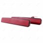 2x LED Lens Rear Bumper Reflector Brake Light For VW Multivan 2003-2006 Red 12V