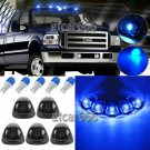 For 99-16 Ford Truck Pickup Smoke Roof Running Light Cab Marker Blue Ceramic LED