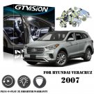 6Pcs Super White Car LED Interior Light Package kit For Hyundai Veracruz 2007-up