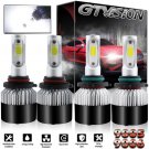 9006 9005 Hi Low Beam COB LED Headlight for Honda Accord 1990-12 Civic 2004-15