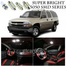 5050 SMD White LED Interior Lights Package Kit For 2000-06 Suburban Tahoe 17pcs