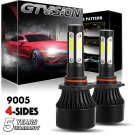 LED Headlight Kit H10 9145 6K 1900W White Fog Light for 2010-2019 DODGE RAM 1500