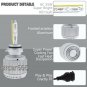 AC 55W 6000K HID Headlight 9012 9006 9005 H11 Hi/Low Beams Xenon White Bulbs 2PC