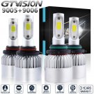 4pcs 2800W 6000K LED Headlight High Low Beam 9005 HB3 9006 HB4 6000K Xenon White