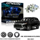 6x Premium Blue LED Lights Interior Package For 11-17 Mitsubishi Outlander Sport