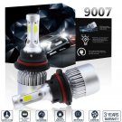 2x 1400W 210000LM LED Headlight Kit 9007 HB5 High Low Beam Bulbs 6000K HID White