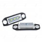 2Pcs Error Free White LED License Plate Light For volvo S80 Xc90 S40 v60 S60 V70