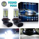 2 92SMD 9005 HB3 High Power LED Fog Light Bulb Car Driving Lamp DRL Bright White