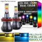 2x H11 H8 White High Power 50W LED Fog Lights Driving Bulbs DRL Super White
