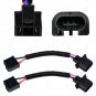 2x Conversion Wire Harness Extension 9008 H13 to 9003 HB2 H4 HID Headlight Plug