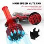 4-COB H7 LED Headlight Conversion Kit 1800W 270000LM Lamp Light Bulb 6000K White