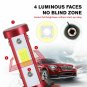 4-COB H7 LED Headlight Conversion Kit 1800W 270000LM Lamp Light Bulb 6000K White