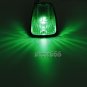 Green LED Roof Cab Marker Light Smoke Covers Lens + Base Kit For 88-02 GMC Chevy