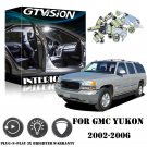 18PCS LED Light Interior Package Kit Super WHITE For GMC Yukon XL 2500 2002-2006