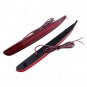 2x Red Len Rear Bumper Reflector LED Tail Stop Brake Light For Mazda 6 2003-2008