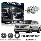12Pcs White Kit LED Interior Car Lights For 2010 - 2017 Lincoln MKT + PRY TOOL