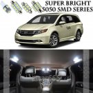 17x Xenon SMD White LED Interior Light Package Kit For 2011-2016 Honda Odyssey