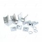 Car Universal Grilled Blue Chrome Stainless Steel Exhaust Tail Muffler Tip Pipe