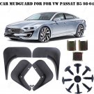 4Pcs Black Mud Flap Flaps Splash Guards For VW Passat B5 B5.5 1998-2004 Mudguard