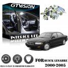 8x Super Xenon White LED Interior Lights Package Kit For Buick Lesabre 2000-2005