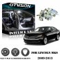 8 x Bright White Kit LED Interior Car Lights For 2009 - 2013 Lincoln MKS + TOOL