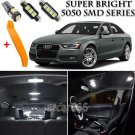 20 x Xenon White Interior LED Lights Kit + TOOL Kit For 2009-2016 Audi A4 S4 B8