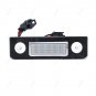 2Pcs LED License Number Plate Light Lamp For Skoda Octavia 1Z Saloon Roomster