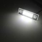 2Pcs LED License Number Plate Light Lamp For Skoda Octavia 1Z Saloon Roomster