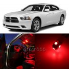 14 x Super Red LED Interior Light Package Kit For Dodge Charger 2011 - 2014