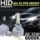 2X New Design AC 55W ALL-IN-One Xenon HID Headlight Bulbs 9005 9006 9012 H1 H7
