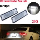 2x LED SMD License Plate Number Lights Error Free For Opel Astra J Sports Tourer