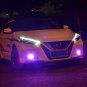 2x Car Fog Light 9005 9011 HB3 Pink Purple LED Bulb + Canbus Decoder Error Free