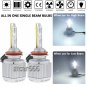 2X AC 55W High Power 6000K Xenon HID Bulbs For Car H11 Headlight High / Low Beam