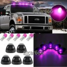 For 99-16 Ford Truck Pickup Smoke Roof Running Light Cab Marker Pink Ceramic LED