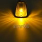 5x Cab Roof Running Marker Light Amber Cover + Base +LED For 1988-2002 Chevy GMC